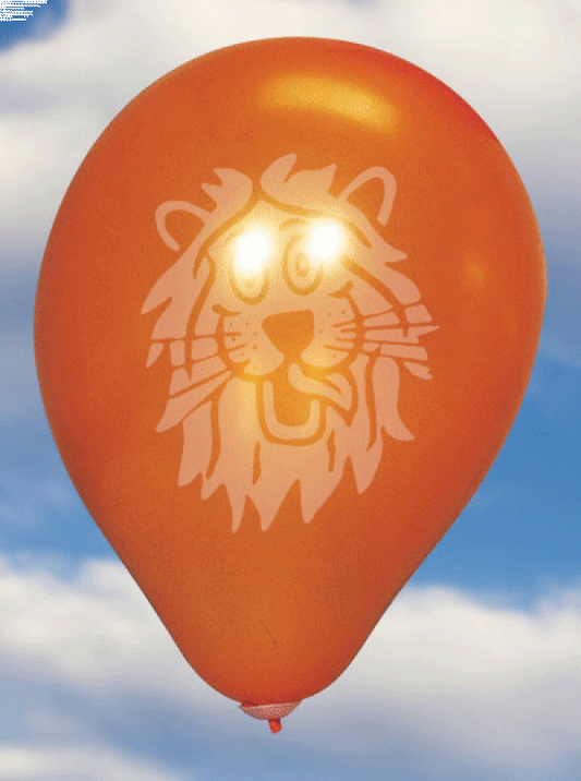 Μπαλόνια Λάτεξ 5 Metal Πορτοκαλί /100 τεμ