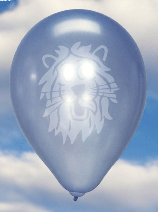 Μπαλόνια Λάτεξ 5 Metal Σιέλ / 100 τεμ