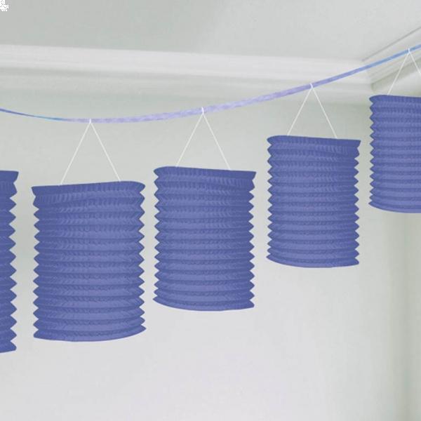 Γιρλάντα φαναράκια Λιλά 3,65μ