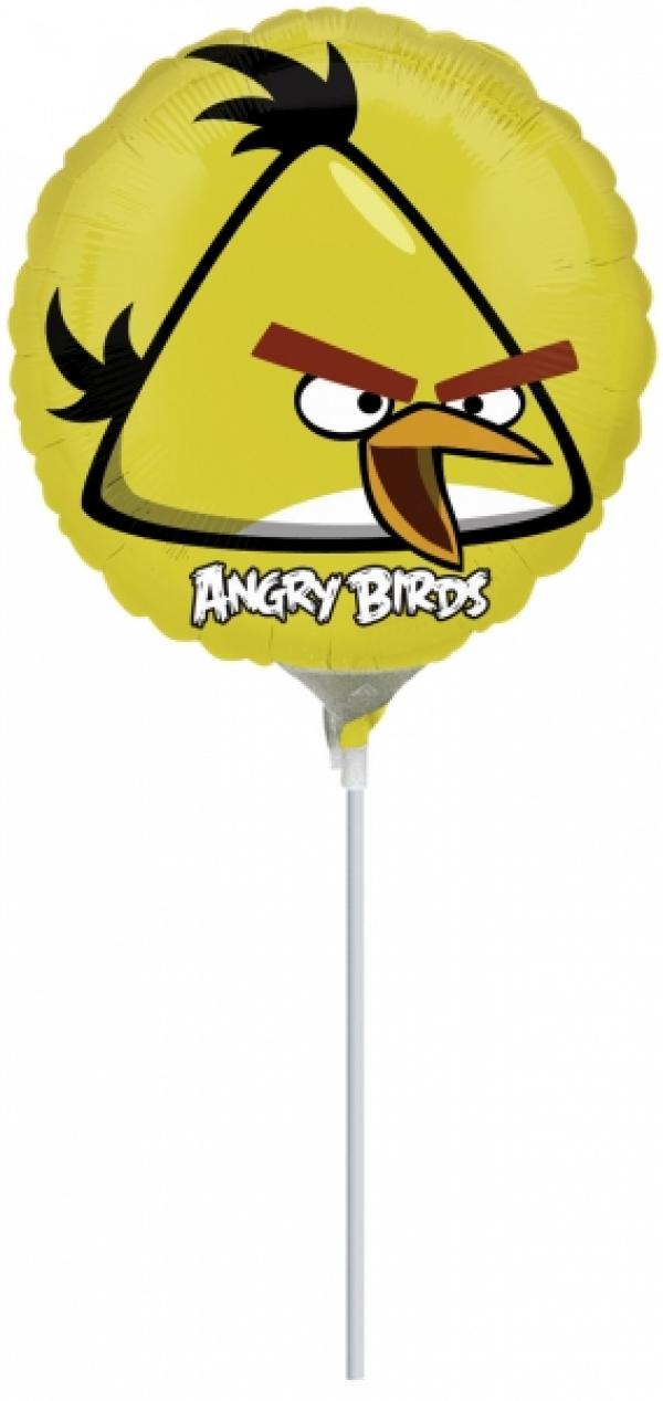 Φοιλ 9 Στρογγυλό Angry Birds Κίτρινο