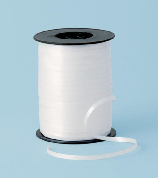 Κορδέλα Μπαλονιών Λευκή 0,50εκ