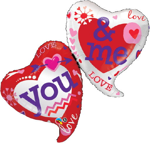 Μπαλόνι Φοιλ 42 You & Me Hearts