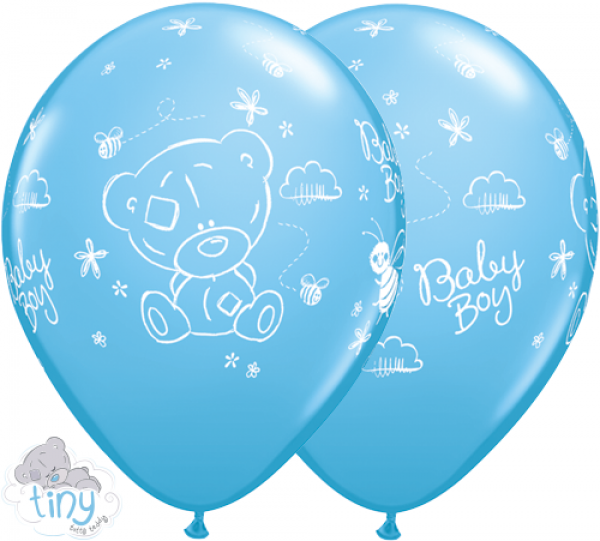 Μπαλόνια Λάτεξ 11 Tiny Bear Boy /25 τεμ