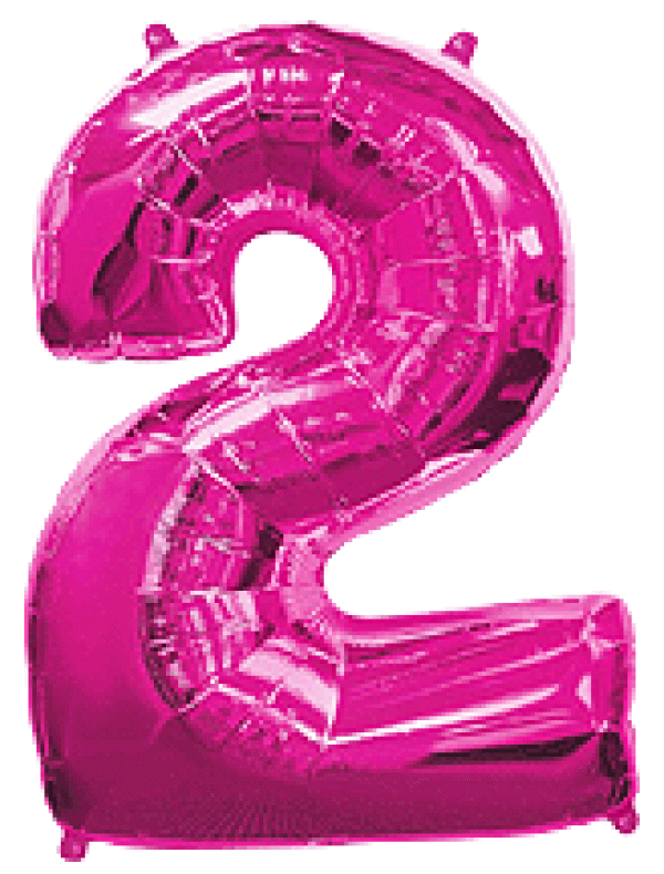 Μπαλόνι Φοιλ Σχήμα Φούξια Νούμερο 2 Ασυσκεύαστο