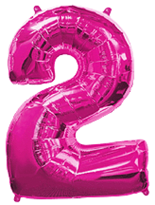 Μπαλόνι Φοιλ Σχήμα Φούξια Νούμερο 2 Ασυσκεύαστο