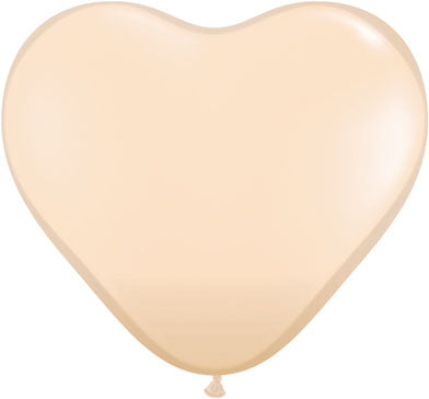 Μπαλόνια Λάτεξ Καρδιά 6 Blush /100 τεμ