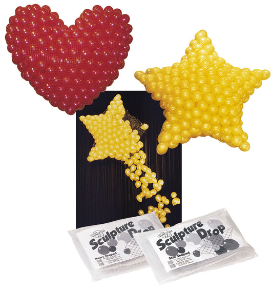 Δίχτυ σχήμα Άστρο για 325 5 μπαλόνια / 120 εκ