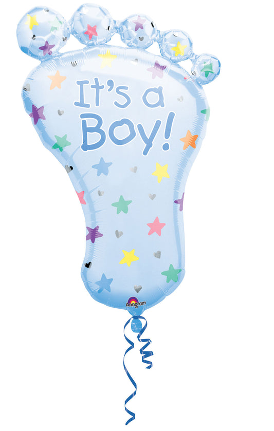 Foil Super Shape Foot - Its a Boy