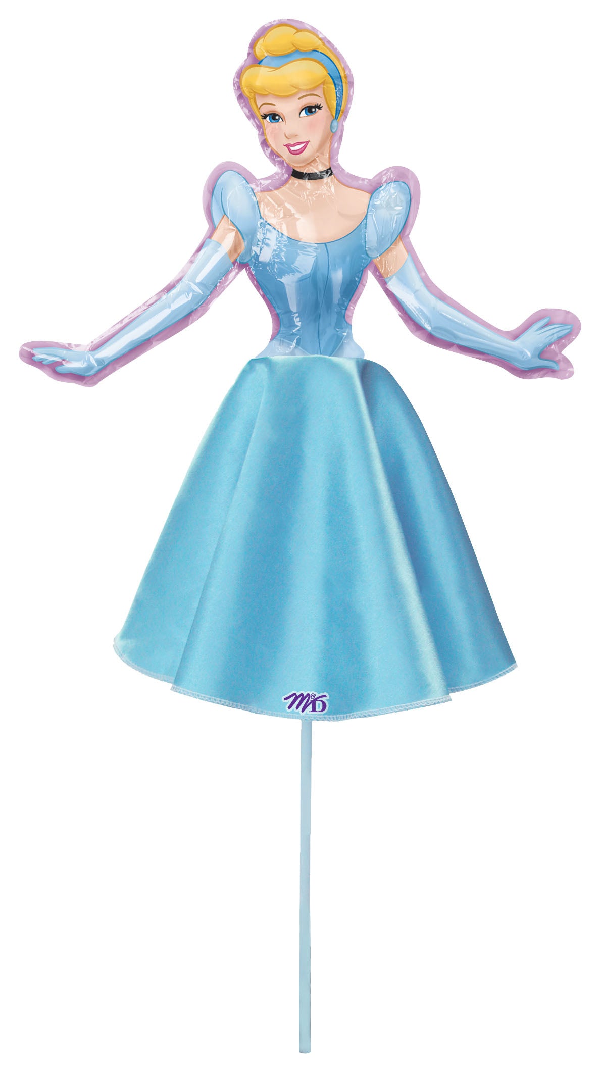 Μπαλόνι Φοιλ Μίνι 14 Cinderella με φούστα σατέν