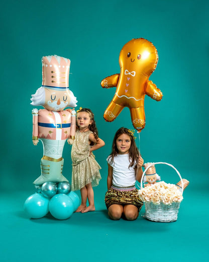 14" Mini Shape Μπαλόνι Καρυοθραύστης παστέλ