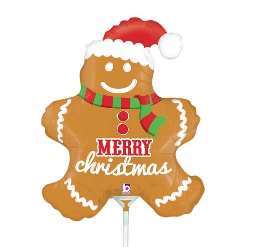 14" Mini Shape μπαλόνι Μπισκοτάνθρωπος