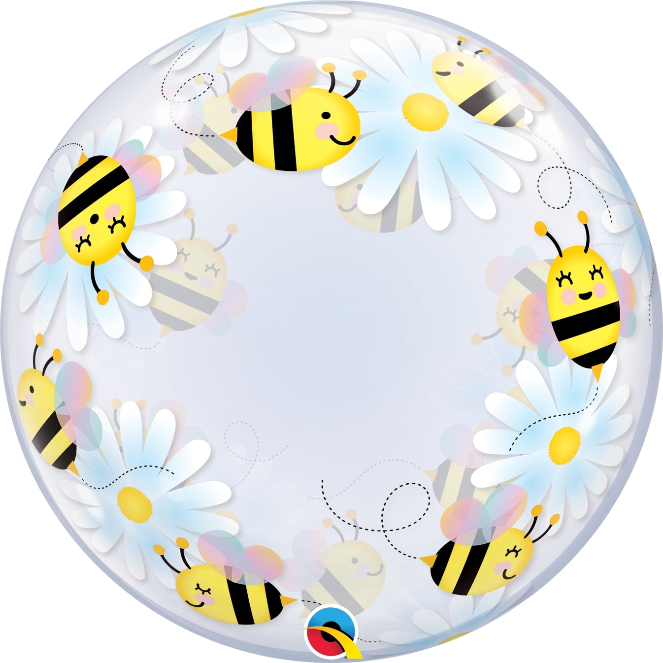 Deco Bubble 24 Sweet Bees & Daisies