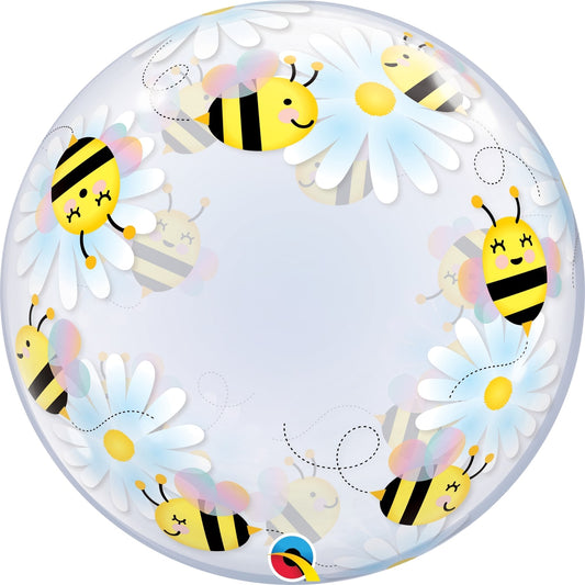 Deco Bubble 24 Sweet Bees & Daisies