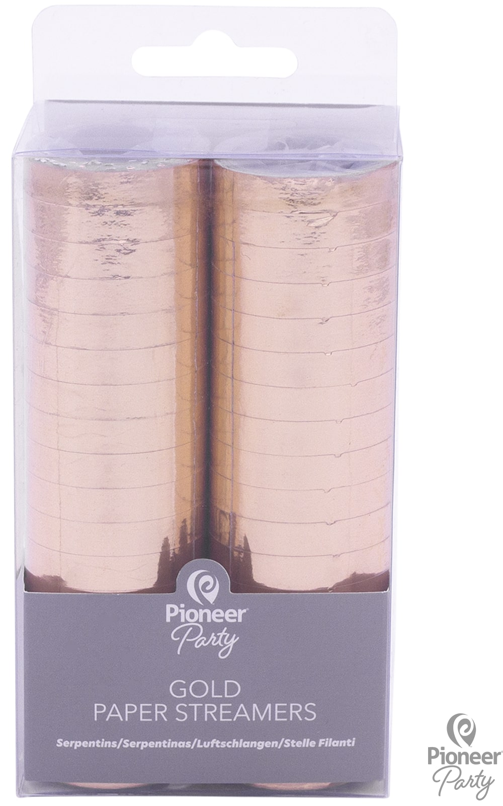 Σερπαντίνες Χρυσό 2 τεμ