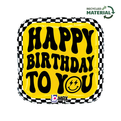 15" Μπαλόνι Γενεθλίων Smiley