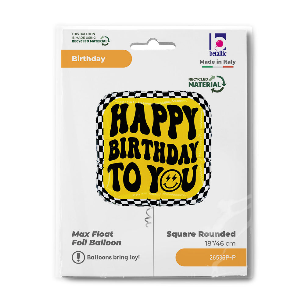 15" Μπαλόνι Γενεθλίων Smiley