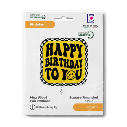 15" Μπαλόνι Γενεθλίων Smiley