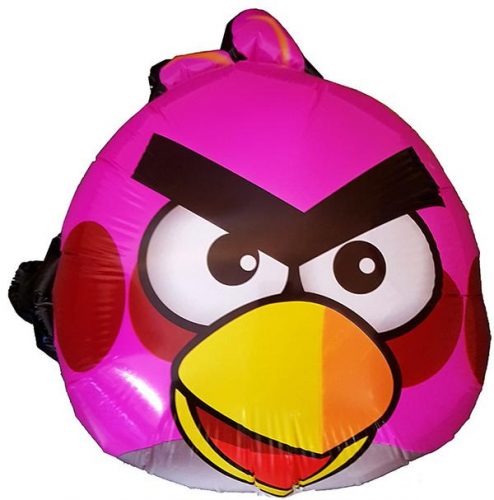 16" Μπαλόνι Φούξια Angry Bird
