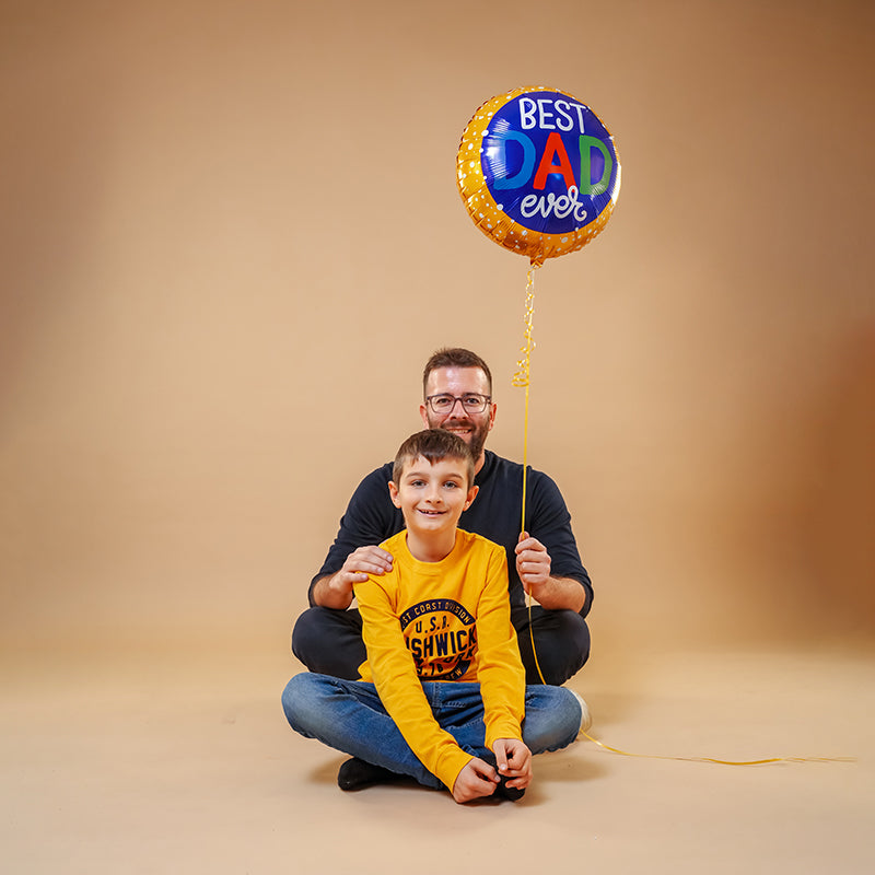18'' Μπαλόνι "Best Dad Ever" bubbles