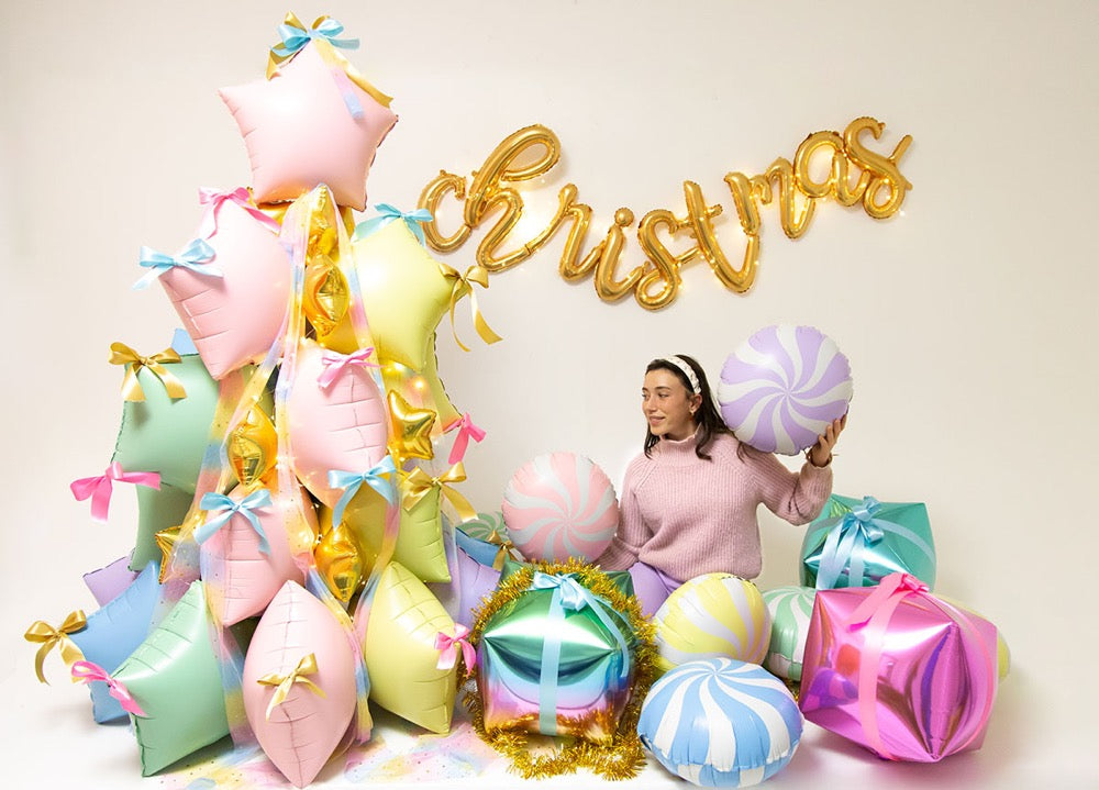 18'' Μπαλόνι Αστέρι Ροζ Ματ