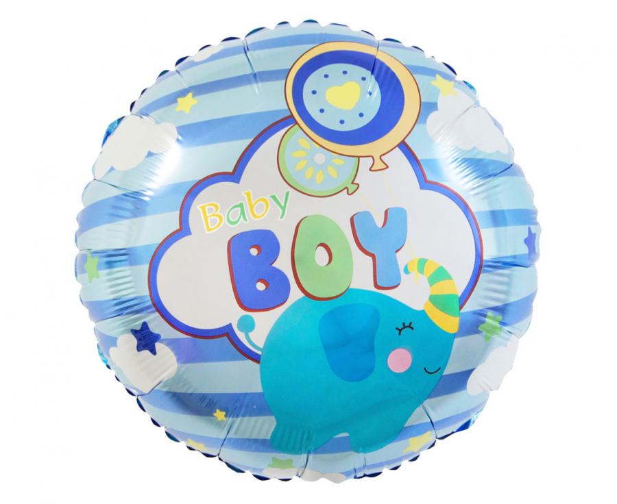 18'' Μπαλόνι Baby Boy Ελεφαντάκι