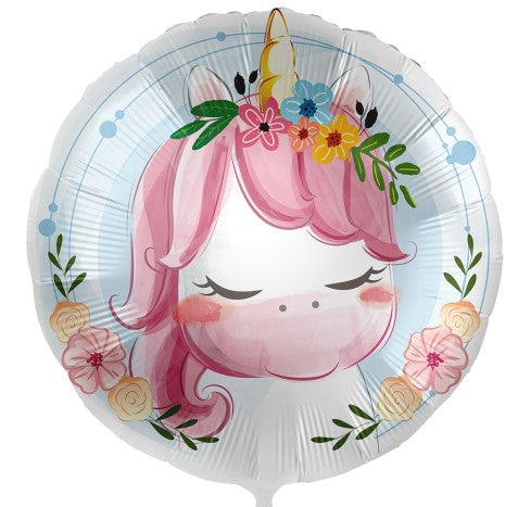 18'' Μπαλόνι χαριτωμένος Μονόκερος