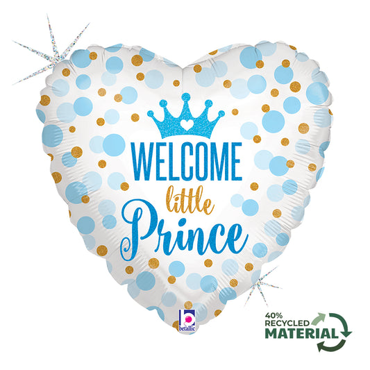 18'' Μπαλόνι Γέννησης Καρδιά ''Little Prince''