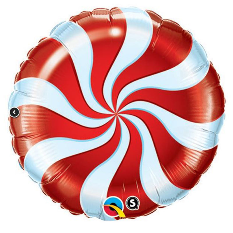 18'' Μπαλόνι Γλειφιτζούρι Swirl Κόκκινο