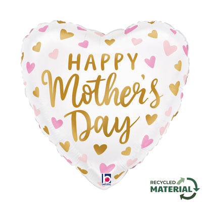 18'' Μπαλόνι Καρδιά Happy Mother's Day