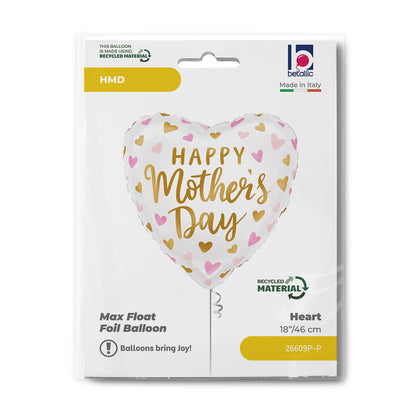 18'' Μπαλόνι Καρδιά Happy Mother's Day