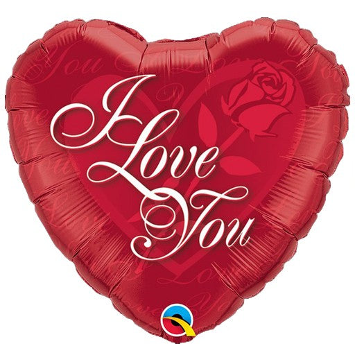 18'' Μπαλόνι Κόκκινη Καρδιά 'I Love You'