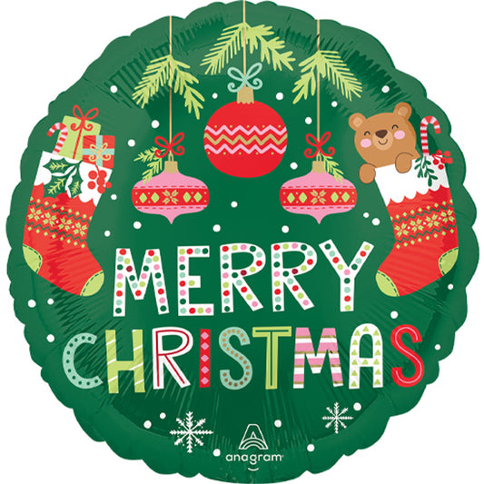 18'' Μπαλόνι Merry Christmas Στολίδια