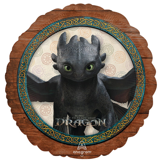 18'' Μπαλόνι Toothless - Πως να εκπαιδεύσετε το Δράκο σας