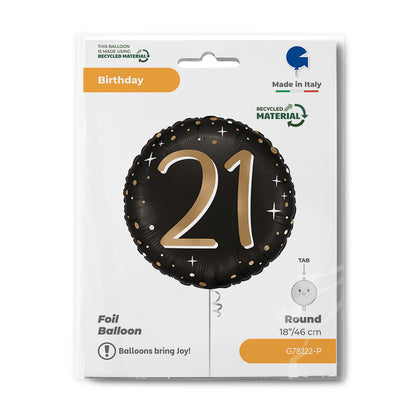 18'' Μπαλόνι Sparkling ''21''