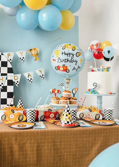 18'' Μπαλόνι Στρογγυλό Αγωνιστικό Happy Birthday
