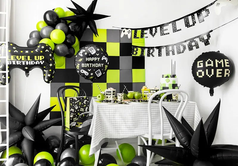 18'' Μπαλόνι Στρογγυλό Gaming Happy Birthday