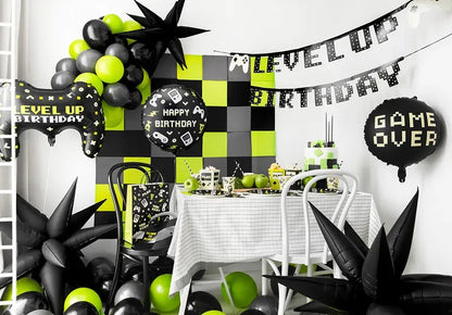 18'' Μπαλόνι Στρογγυλό Gaming Happy Birthday