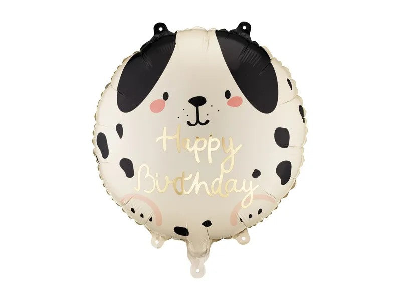 18'' Μπαλόνι Στρογγυλό Σκυλάκι Happy Birthday