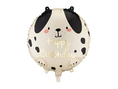 18'' Μπαλόνι Στρογγυλό Σκυλάκι Happy Birthday
