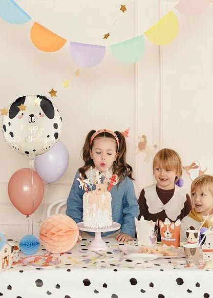 18'' Μπαλόνι Στρογγυλό Σκυλάκι Happy Birthday