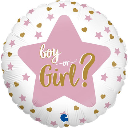 18" Μπαλόνι "Boy or Girl" Gender Reveal