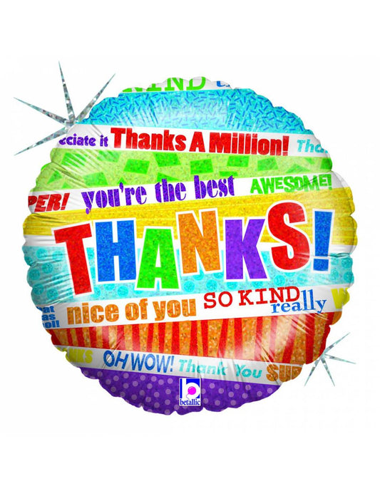 18" Μπαλόνι "Thanks"