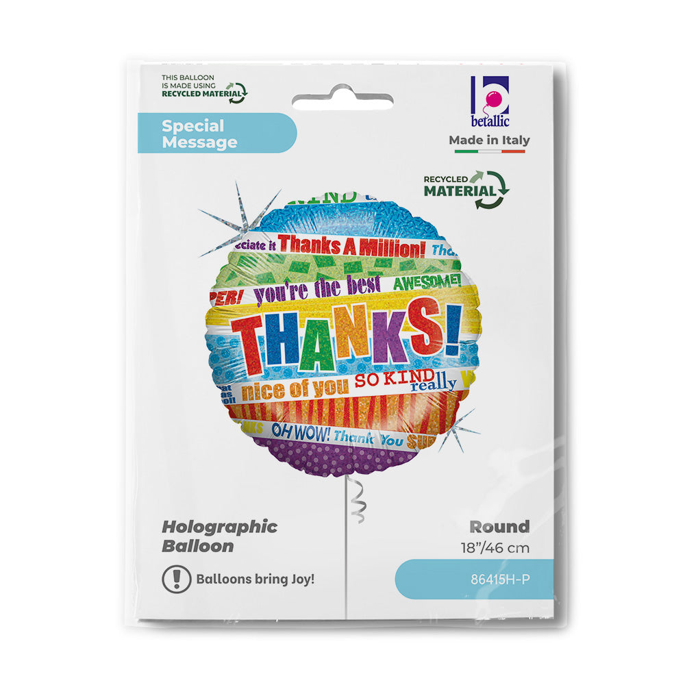 18" Μπαλόνι "Thanks"