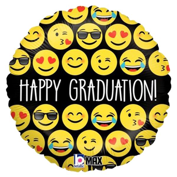 18" Μπαλόνι αποφοίτησης Congrats Grad μπάνερ