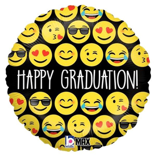 18" Μπαλόνι αποφοίτησης Congrats Grad μπάνερ