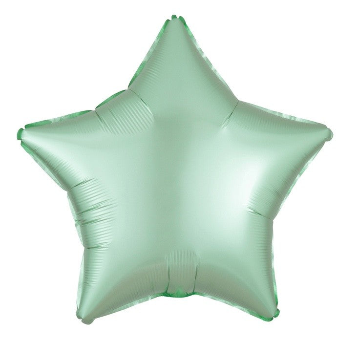 18″ Μπαλόνι Aστέρι Μέντα Satin