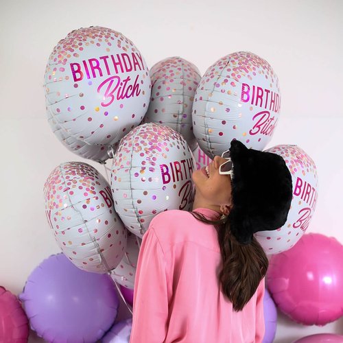 18" Μπαλόνι - Birthday Bitch