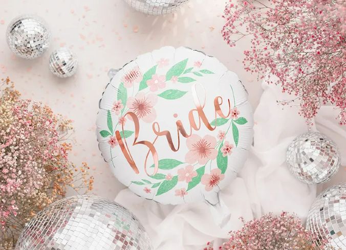 18" Μπαλόνι Bride φλοράλ