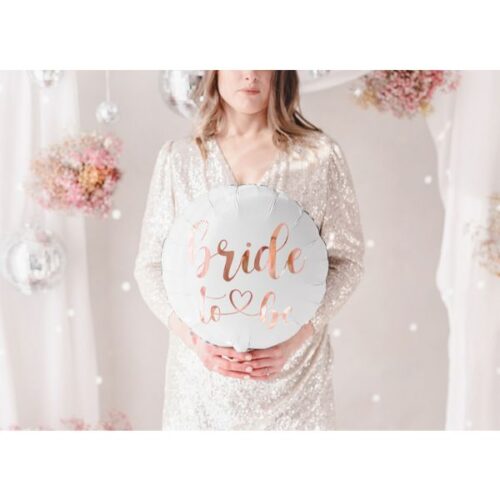 18" Μπαλόνι Bride to be λευκό
