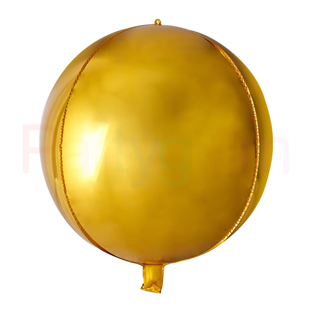 18" Μπαλόνι Χρυσή σφαίρα 4D
